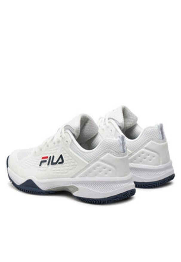 Fila Buty do tenisa Sabbia Lite 2 FTW23113 Biały. Kolor: biały. Materiał: materiał. Sport: tenis