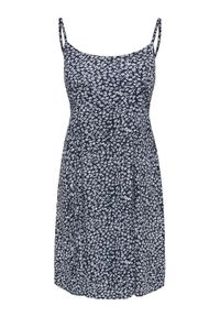 only - ONLY Sukienka letnia Liana 15375233 Granatowy Standard Fit. Kolor: niebieski. Materiał: wiskoza. Sezon: lato #1