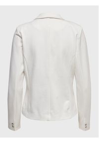 only - ONLY Marynarka 15153144 Biały Regular Fit. Kolor: biały. Materiał: syntetyk
