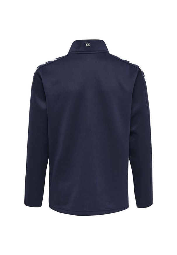 Dziecięca bluza dresowa zapinana na zamek Hummel Core XK. Kolor: niebieski. Materiał: dresówka
