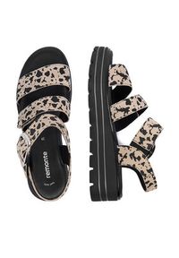 Remonte Sandały CEO-D3N50-60 Beżowy. Kolor: beżowy. Materiał: skóra #4