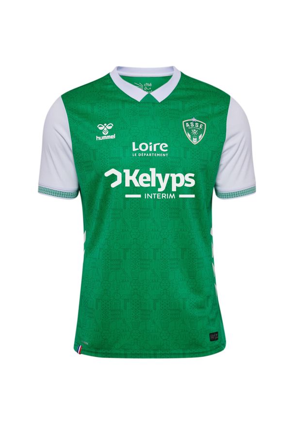 Hummel - Koszulka domowa ASSE 2025/26. Kolor: zielony. Sport: koszykówka