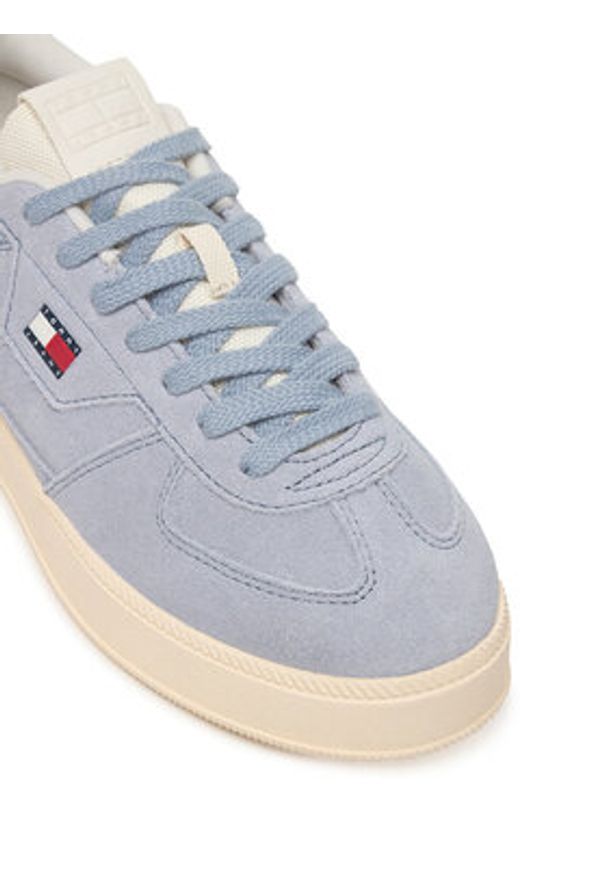 Tommy Jeans Sneakersy The Greenwich Edge Max Suede EN0EN02989 Niebieski. Kolor: niebieski. Materiał: skóra, zamsz
