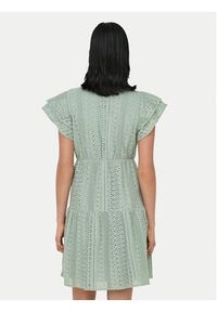 only - ONLY Sukienka letnia Helena 15303058 Zielony jasny Regular Fit. Kolor: zielony. Materiał: bawełna. Sezon: lato #2