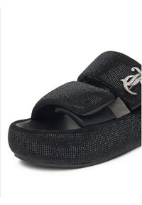 Juicy Couture Klapki WSS21515-02 Czarny. Kolor: czarny. Materiał: materiał #4