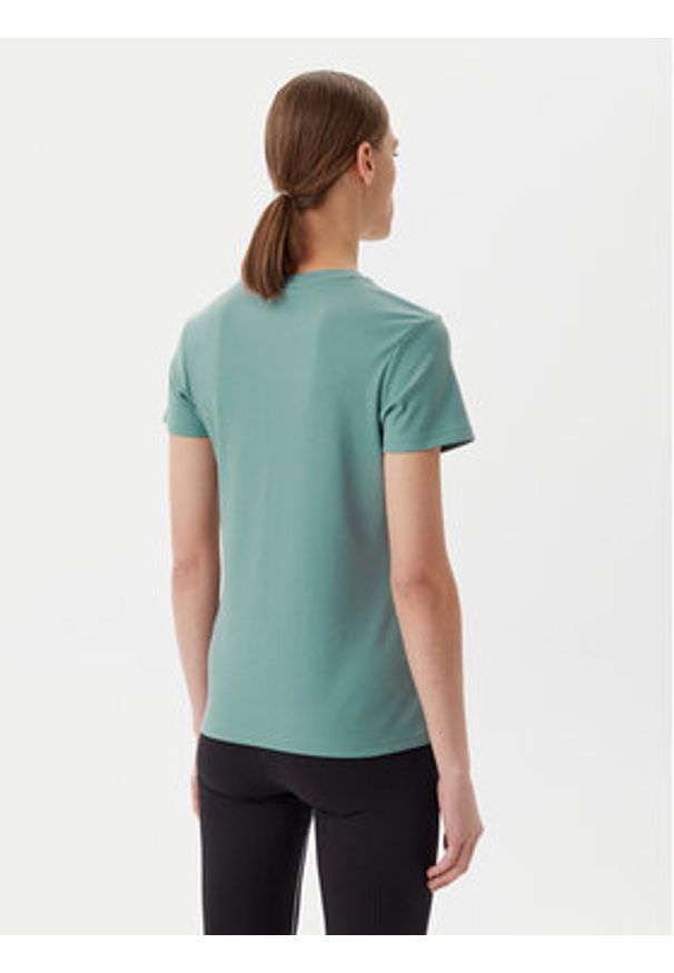 Puma T-Shirt Ess Elevated 685021 Zielony Slim Fit. Kolor: zielony. Materiał: bawełna