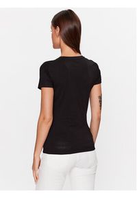 Guess T-Shirt W3YI34 J1314 Czarny Slim Fit. Kolor: czarny. Materiał: bawełna #5