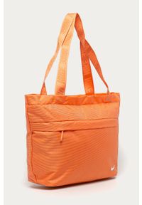 Nike Sportswear - Torebka BA6444. Kolor: pomarańczowy. Wzór: gładki. Rozmiar: duże. Rodzaj torebki: na ramię #3