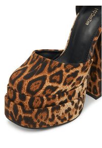 DeeZee Półbuty E3543-1A Kolorowy. Materiał: materiał. Wzór: kolorowy #7