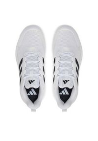 Adidas - adidas Buty halowe Novaflight 2 ID3667 Biały. Kolor: biały. Materiał: mesh, materiał