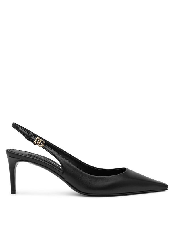 DOLCE & GABBANA - Czółenka Dolce&Gabbana. Kolor: czarny