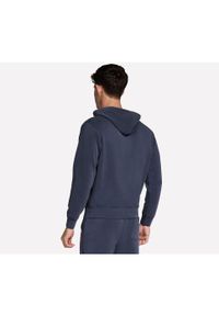 skechers - Bluza z kapturem Skechers SKECHCLOUD Elevate Hoodie, Mężczyźni. Typ kołnierza: kaptur. Kolor: niebieski. Materiał: poliester, materiał