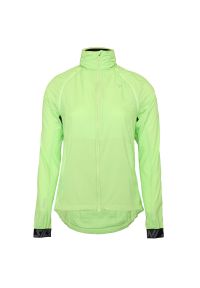 Silvini - Kurtka rowerowa (windbreaker) damska SILVINI Women Jacket VETTA. Kolor: zielony. Materiał: softshell. Sport: turystyka piesza
