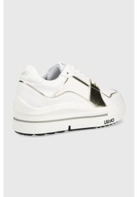 Liu Jo sneakersy HERO 15 BA2209PX13603D05 kolor biały. Zapięcie: sznurówki. Kolor: biały. Materiał: guma. Obcas: na platformie #4