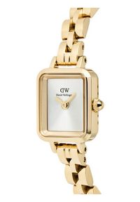 Daniel Wellington Zegarek Quadro Mini DW00100850 Złoty. Kolor: złoty #3
