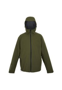 Regatta - Męska Kurtka Coriver 3 W 1. Kolor: czarny, zielony, wielokolorowy. Sport: turystyka piesza #1
