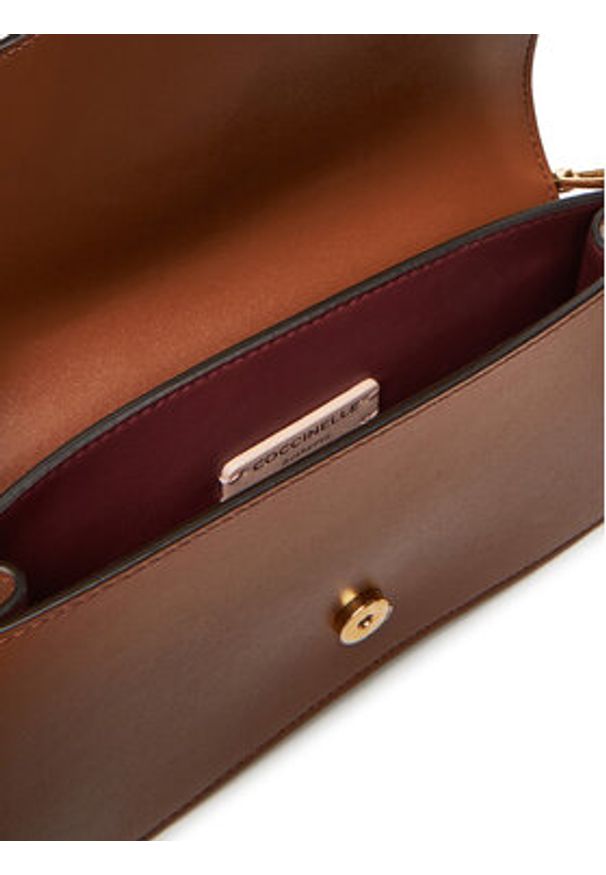 Coccinelle Torebka Coccinelle C-Me Calf E5 SSK 27 01 01 Brązowy. Kolor: brązowy. Materiał: skórzane