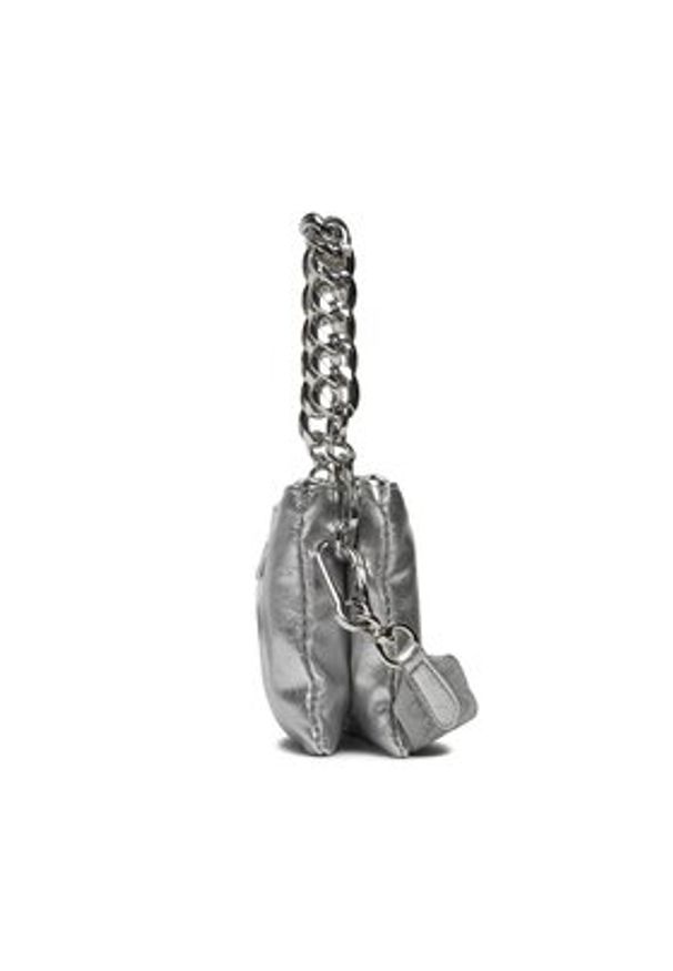 Steve Madden Torebka Bnicco SM13001162-SIL Srebrny. Kolor: srebrny. Materiał: skórzane