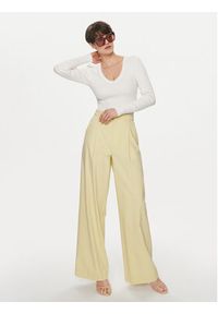 Morgan Sweter 241-MCORDE Écru Slim Fit. Materiał: wiskoza #6