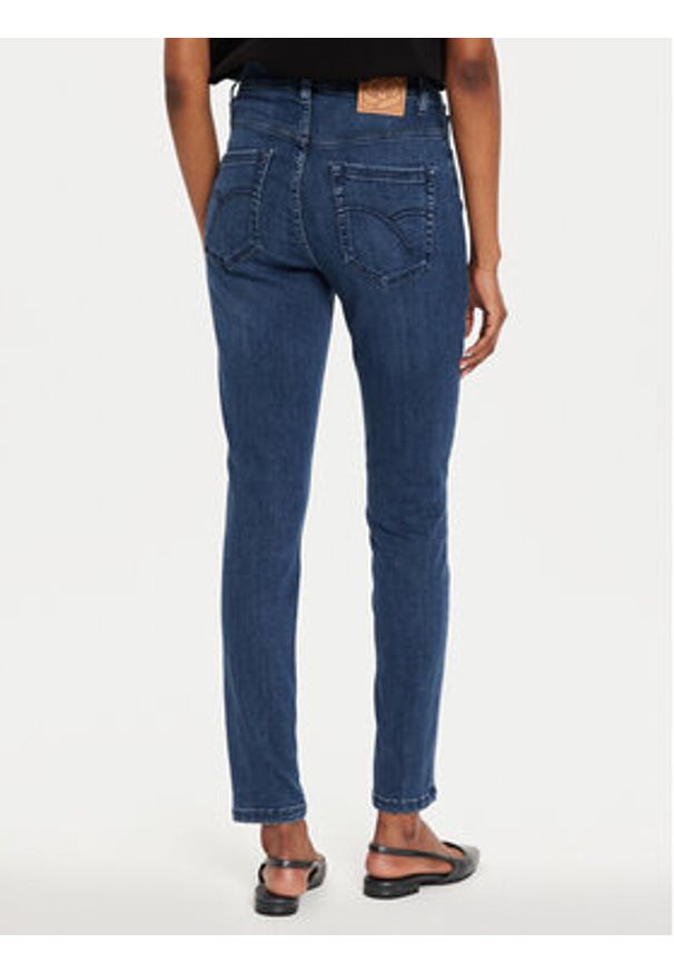 Marella Jeansy 2423186114 Granatowy Skinny Fit. Kolor: niebieski
