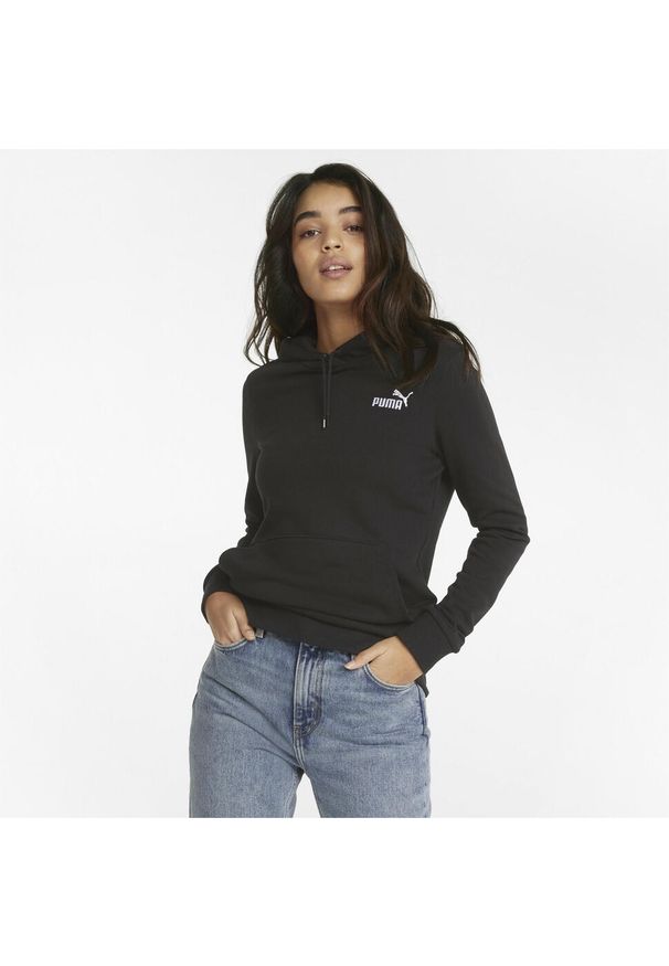 Bluza sportowa damska Puma ESS+ Embroidery. Kolor: czarny