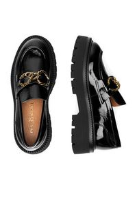 Eva Minge Półbuty BASMA-3473 Czarny. Kolor: czarny. Materiał: lakier, skóra #6