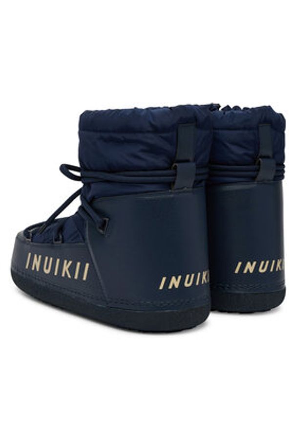 Inuikii Śniegowce Moutain 2002.003.0031 Granatowy. Kolor: niebieski. Materiał: skóra