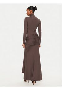 BARDOT Sukienka wieczorowa 59467DB Brązowy Slim Fit. Kolor: brązowy. Materiał: syntetyk. Styl: wizytowy #6