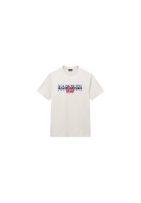 Koszulka Napapijri S-Aylmer. Kolor: beżowy #1