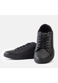 Big-Star - Czarne sneakersy Big Star NN174284. Nosek buta: okrągły. Kolor: czarny. Materiał: guma. Sezon: lato
