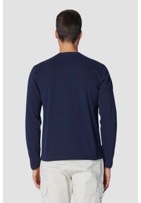 Aeronautica Militare - AERONAUTICA MILITARE Granatowy męski longsleeve With Patches, Rozmiar M. Kolor: niebieski. Długość rękawa: długi rękaw #3