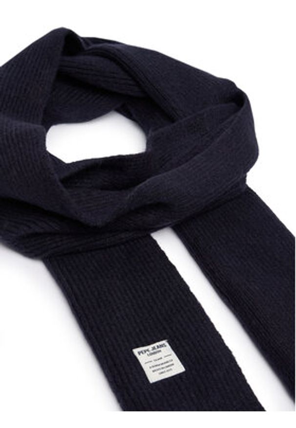 Pepe Jeans Szalik PM060138 Granatowy. Kolor: niebieski. Materiał: akryl