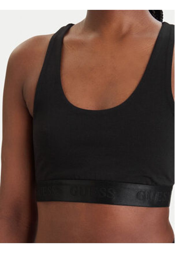 Guess Biustonosz top O6GC04 KE831 Czarny. Kolor: czarny. Materiał: bawełna