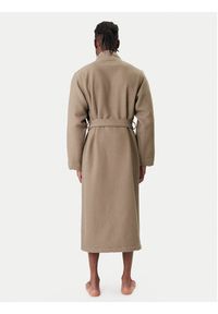 BOSS Szlafrok Waffle Kimono 50469787 Brązowy. Kolor: brązowy. Materiał: bawełna #2
