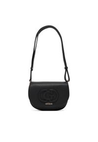 Guess Torebka Calebra Mini HWBG95 36780 Czarny. Kolor: czarny. Materiał: skórzane