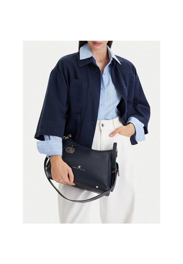 Torebka Beverly Hills Polo Club. Kolor: niebieski