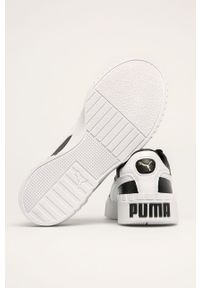 Puma - Buty Cali. Nosek buta: okrągły. Zapięcie: sznurówki. Kolor: czarny. Materiał: syntetyk, materiał, skóra ekologiczna. Szerokość cholewki: normalna. Obcas: na obcasie. Wysokość obcasa: średni, niski #3