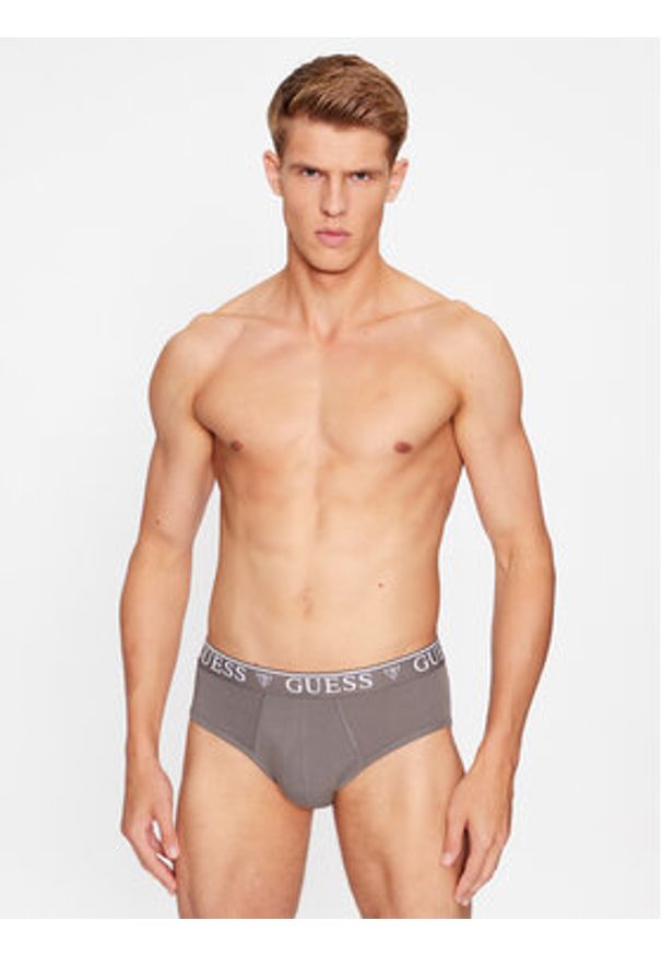 Guess Komplet 5 par slipów U3BG20 K6YW1 Kolorowy. Materiał: bawełna. Wzór: kolorowy