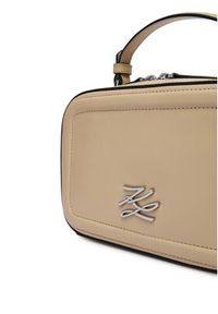Karl Lagerfeld - KARL LAGERFELD Torebka B1W30269 Beżowy. Kolor: beżowy. Materiał: skórzane #5