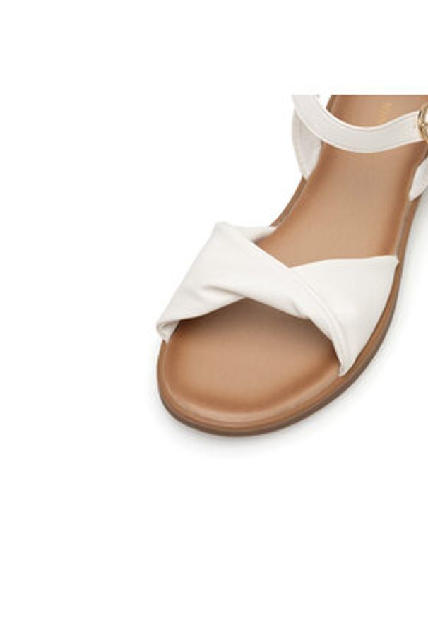 Jenny Fairy Sandały CHIKA WS250723-1 Biały. Kolor: biały. Materiał: syntetyk
