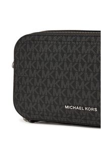 MICHAEL Michael Kors Saszetka Hudson 33S5LHDM5B Czarny. Kolor: czarny. Materiał: skóra