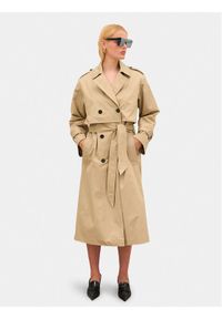 Karen by Simonsen Trencz Mari 10104755 Beżowy Regular Fit. Kolor: beżowy. Materiał: bawełna #1