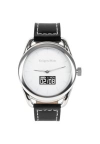 Krüger&Matz - Smartwatch KRUGER&MATZ Hybrid Srebrny. Rodzaj zegarka: smartwatch. Kolor: srebrny. Styl: klasyczny, elegancki #3