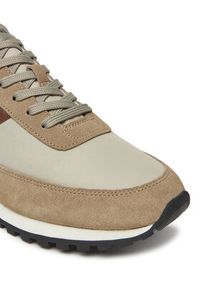 BOSS Sneakersy Parkour 50548723 Beżowy. Kolor: beżowy. Materiał: materiał #3