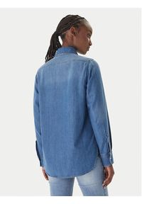 Liu Jo Koszula jeansowa UA6339 D4851 Granatowy Regular Fit. Kolor: niebieski. Materiał: bawełna #4