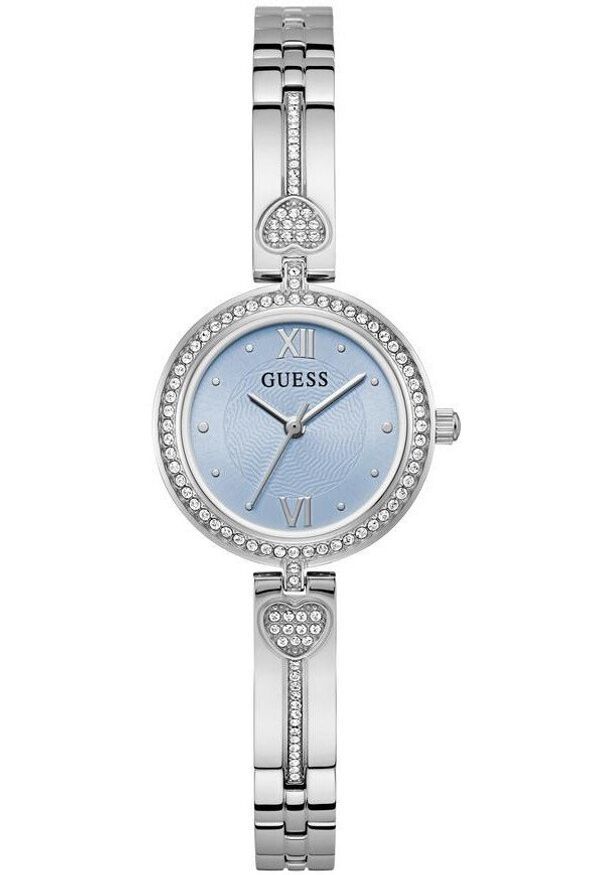 Zegarek Guess Zegarek damski Guess GW0655L4 srebrny. Kolor: srebrny