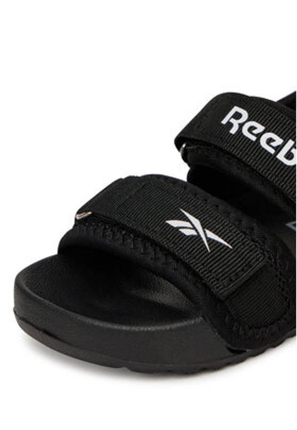 Reebok Sandały CP50-26023(III) Czarny. Kolor: czarny. Materiał: materiał