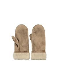 Rękawiczki damskie Barts Yokam. Kolor: zielony, brązowy, wielokolorowy. Materiał: futro, skóra. Sezon: zima. Sport: narciarstwo #1