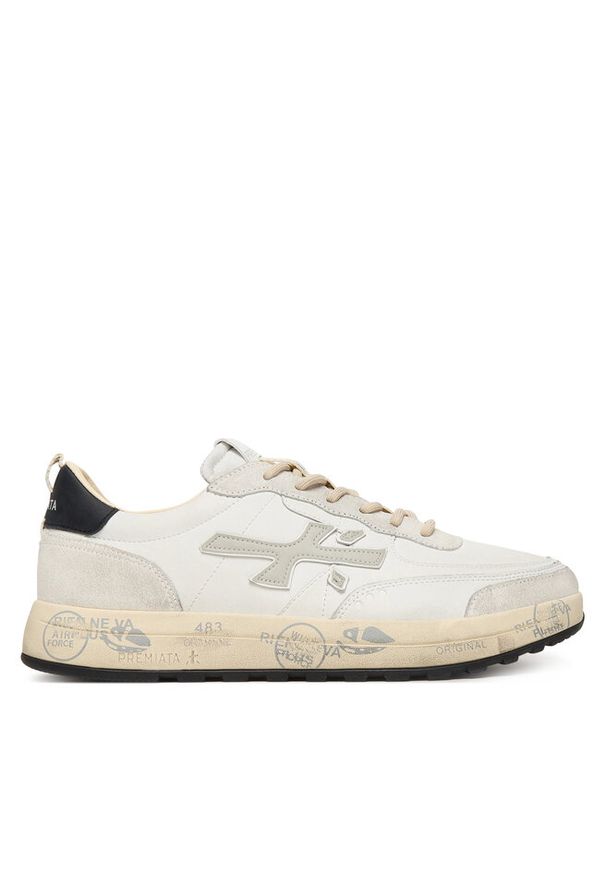 Sneakersy Premiata. Kolor: biały
