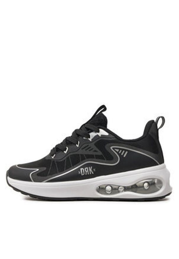 Dorko Sneakersy Infinity DS24S31W Czarny. Kolor: czarny. Materiał: mesh, materiał